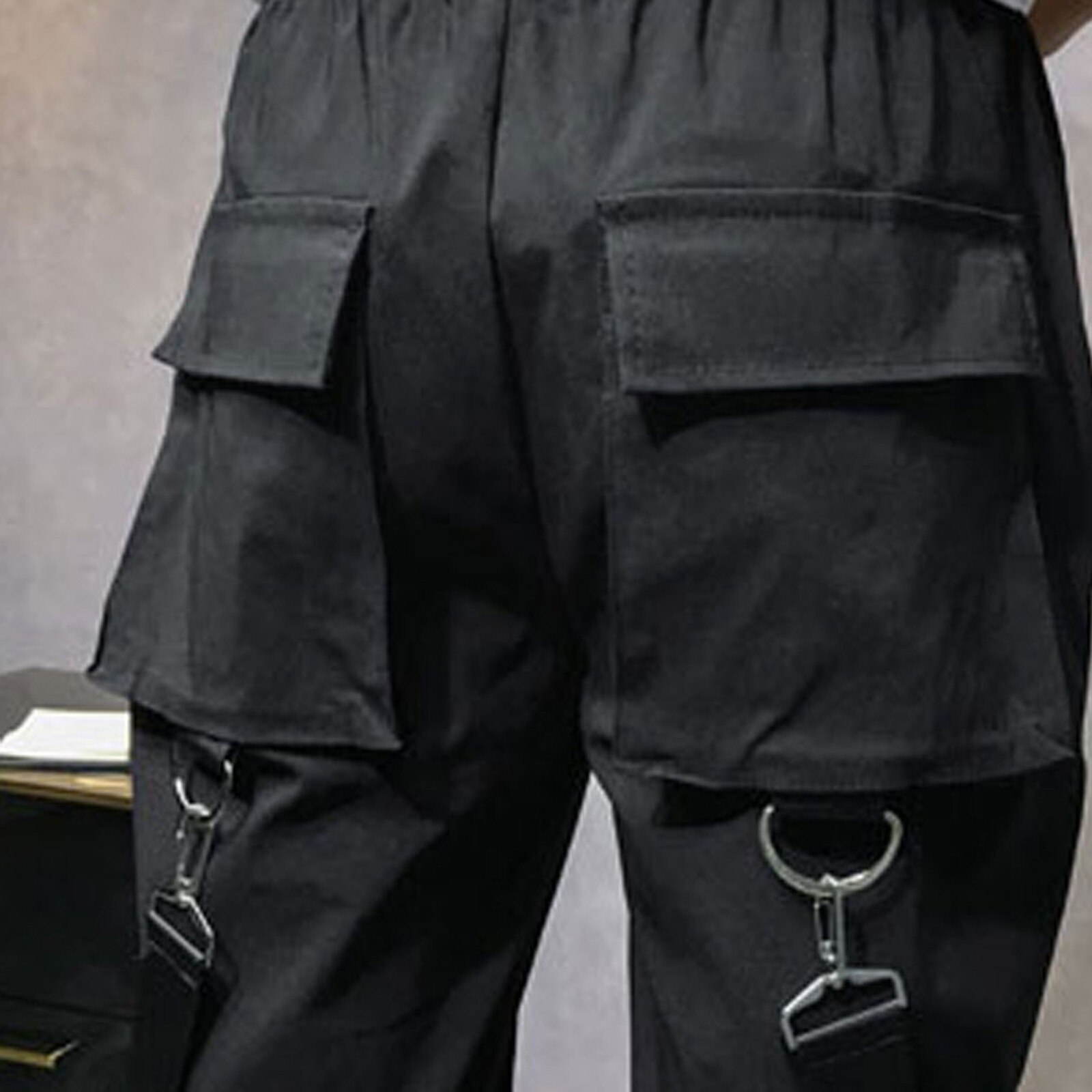 Men's Casual Work Trousers - Multi-Pocket, Breathable, Comfortable Fit