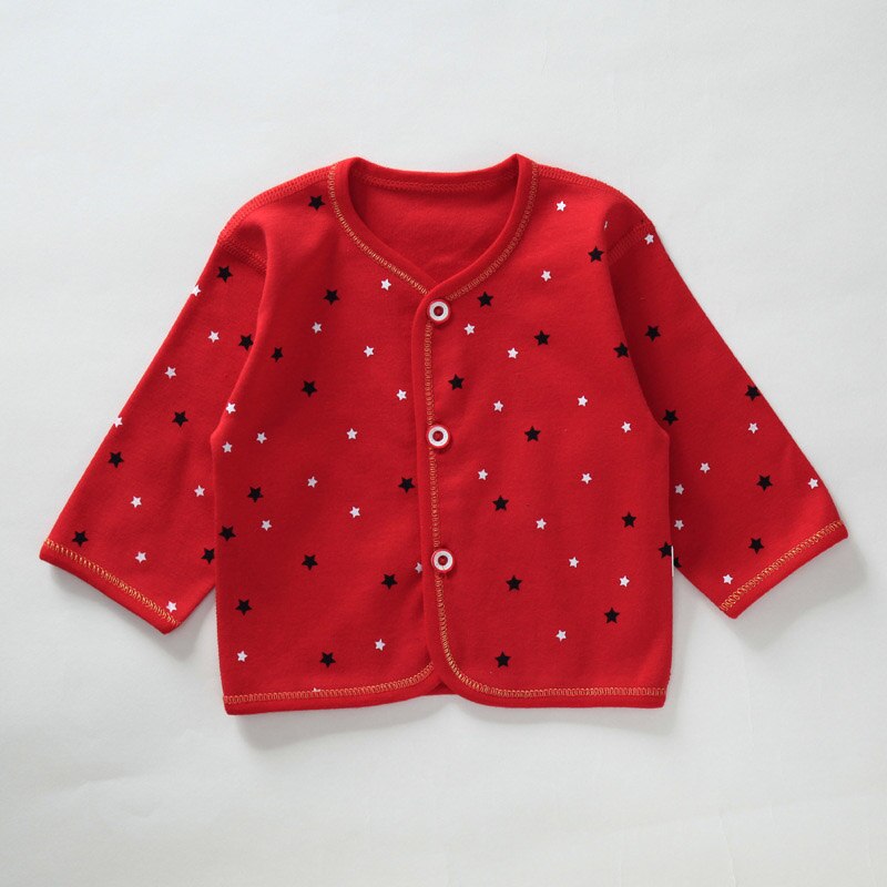 Baby Cotton Set Newborn Clothes baby Suit Set Red 0-3 Months Girls Boys Printing Infant Christmas 7pcs/set CJM015