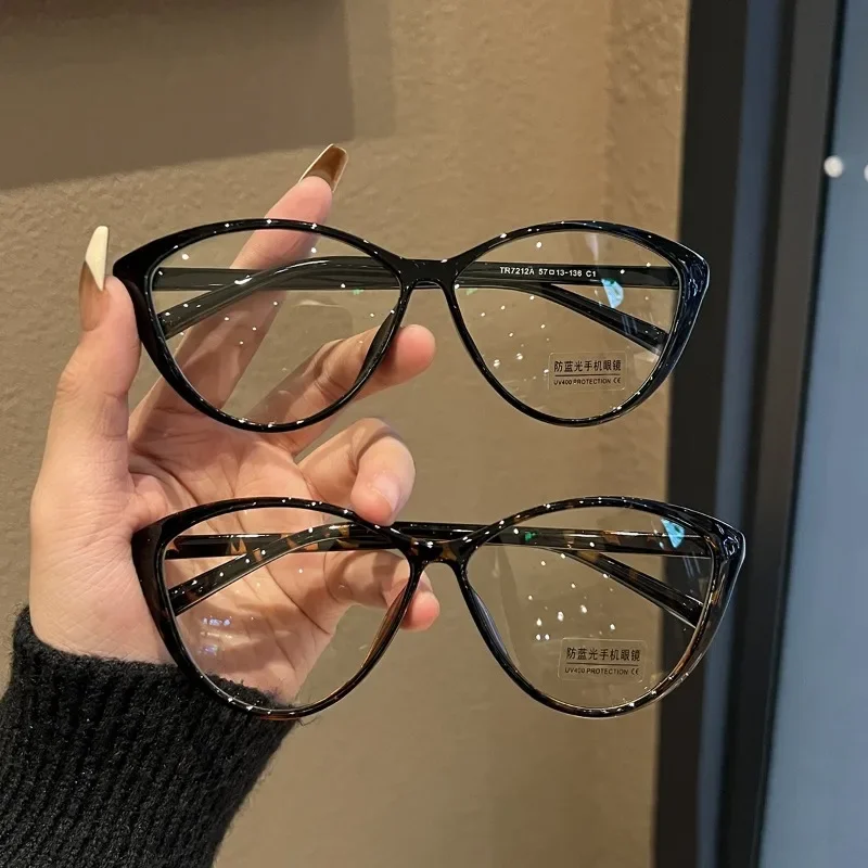 Myopia Glasses Women Mens European and American Style Cat Eye Eyewear Reading Glasses Eyeglasses -1.0 To -4.0 Lentes 안경테
