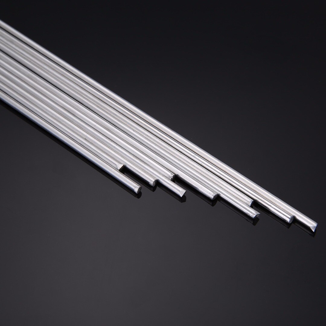 10 Stück Aluminium Schweißstäbe (2 Mm) – Niedertemperatur-Lötstäbe Für Aluminium & Legierungen, 50 Cm Lang