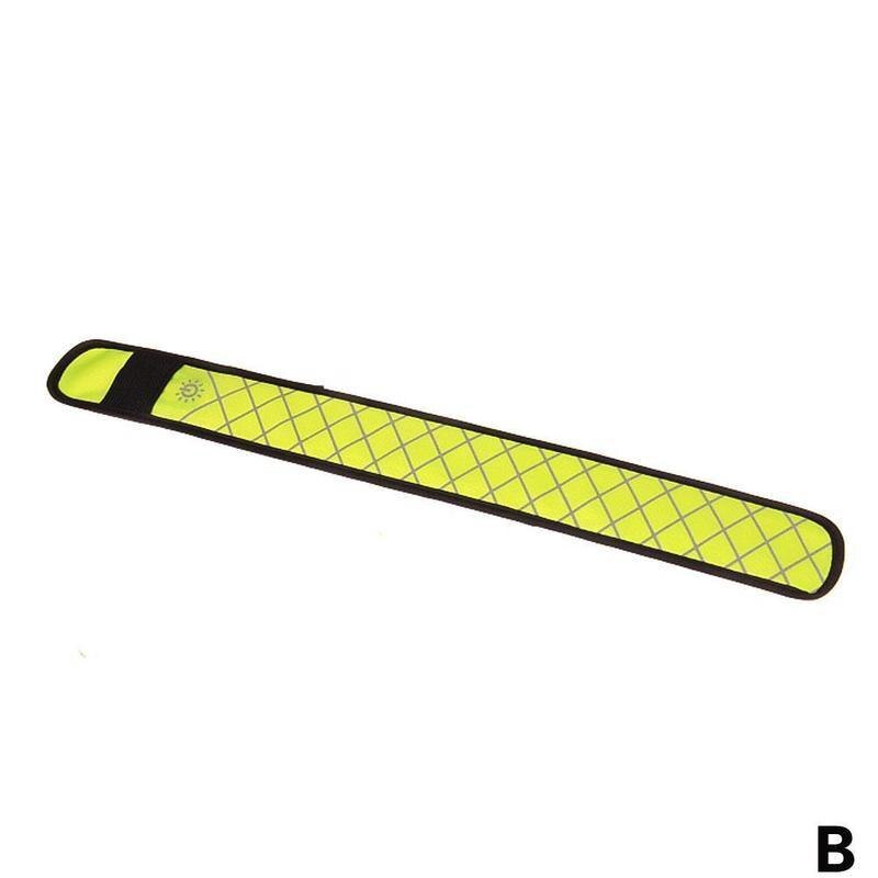 1 stücke Handgelenk Unterstützung LED Reflektierende Licht Arm Armband Für Nacht Band Lauf Armbänder Gürtel Handgelenk Armband Sicherheit Radfahren O0C3: B / L