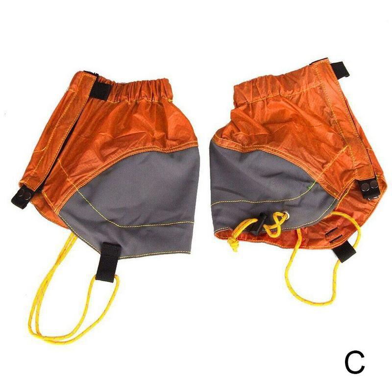 1 paire Legging couverture extérieur coupe-vent randonnée escalade couverture sable femme prévention plus pour homme cheville chasse chaude U5A3: orange
