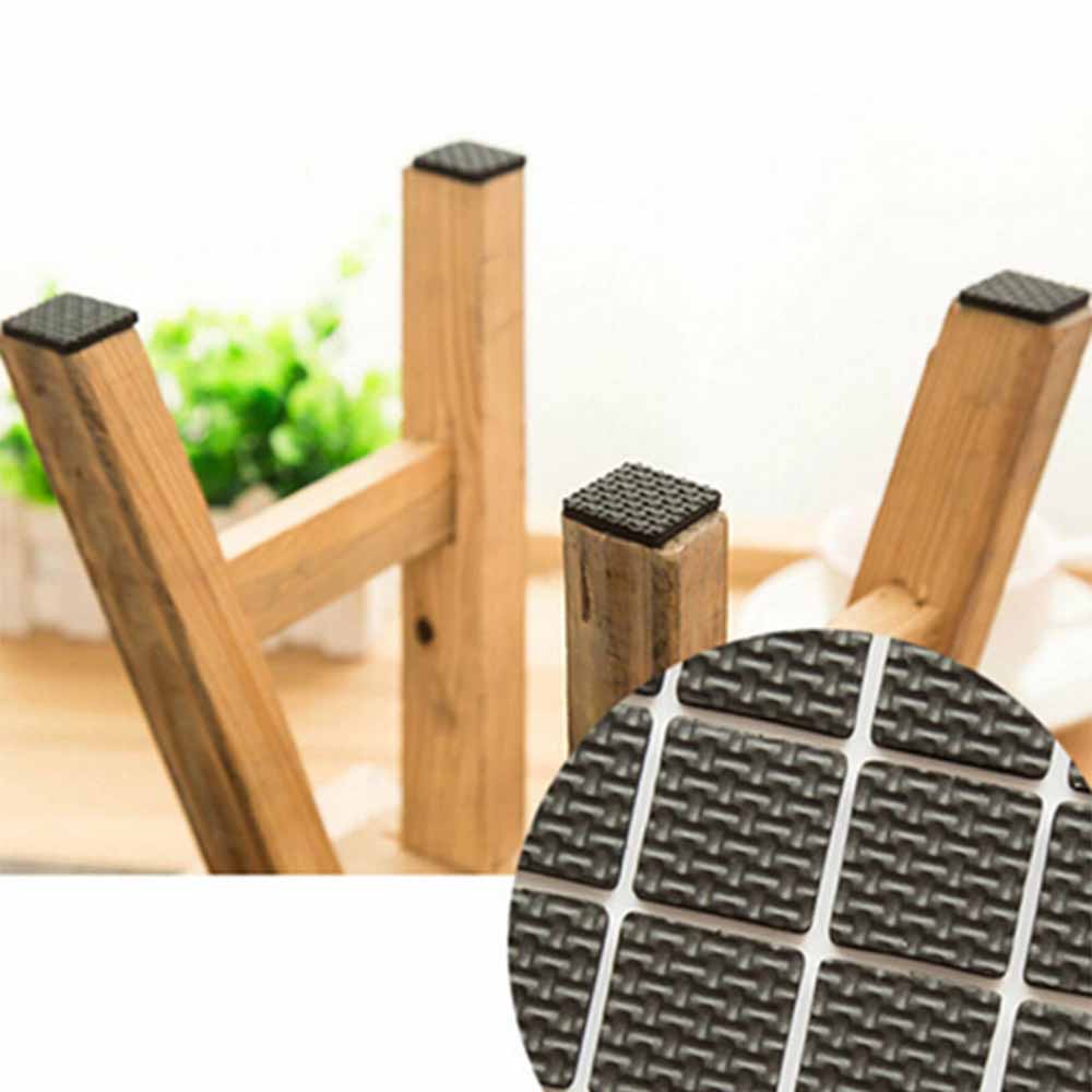 48Pcs antislip Zelfklevende Meubilair Rubber Voeten Pads Tafel Stoel Floor Protectors Mat Ronde Sticky Pad Voor sofa Stoel Been