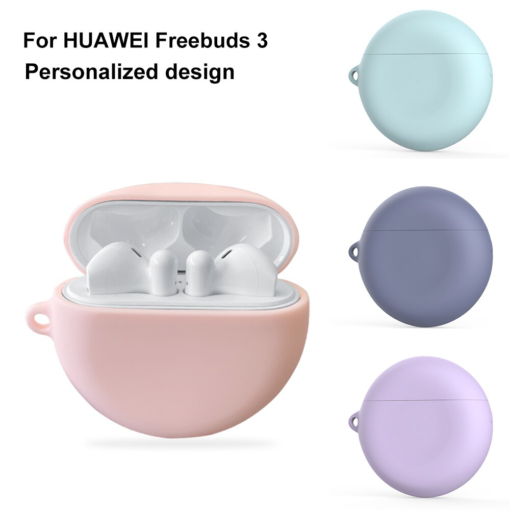Jolie Coque en Silicone pour Huawei Freebuds 3, sans fil, Bluetooth, anti-rayures