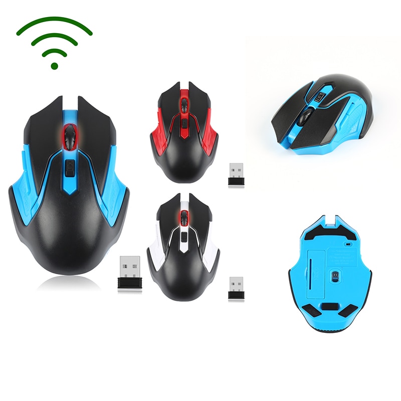 Mouse 2.4GHz Wireless Optical Gaming Mouse Wireless Mice for PC Notebook Desktop Gaming Laptops Computer Mouse