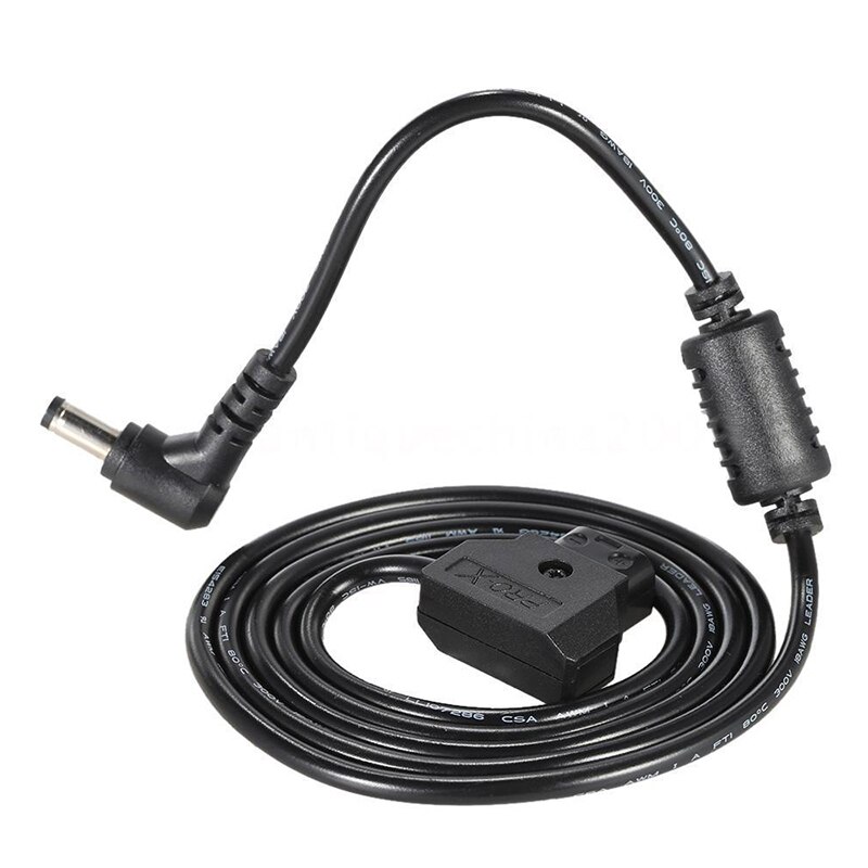 D-Tap 2 Pin Male Connector to DC Plug Power Cord Cable BMCC BMPC DSLR Rig P7B7: Default Title