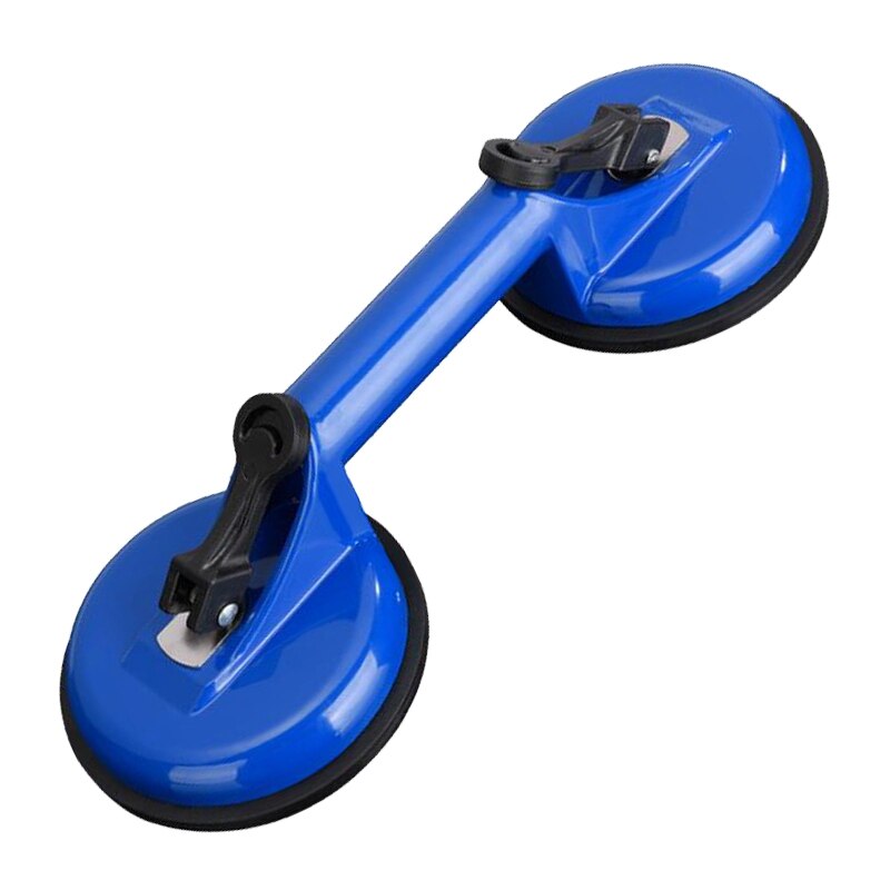 HTHL-Double Claw Aluminum Alloy Suction Cup Glass Suction Cup Two Claw Vacuum Glass Suction Cup Powerful Ceramic Tile Lifter