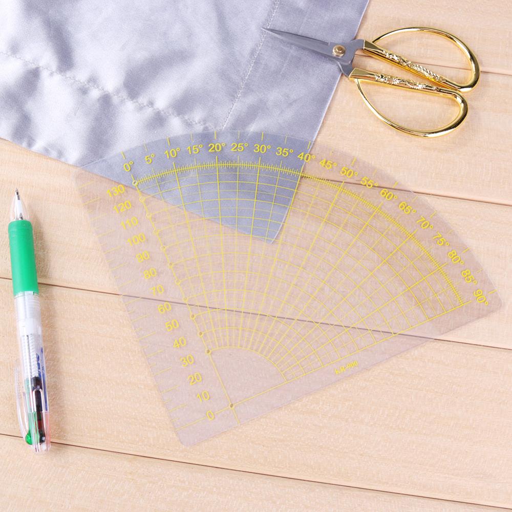 Clear Multifunction Acrylic Patchwork Curve Ruler Sewing Rulers Clothing Craft Tools Sewing Accessories Cloth Patchwork Ruler