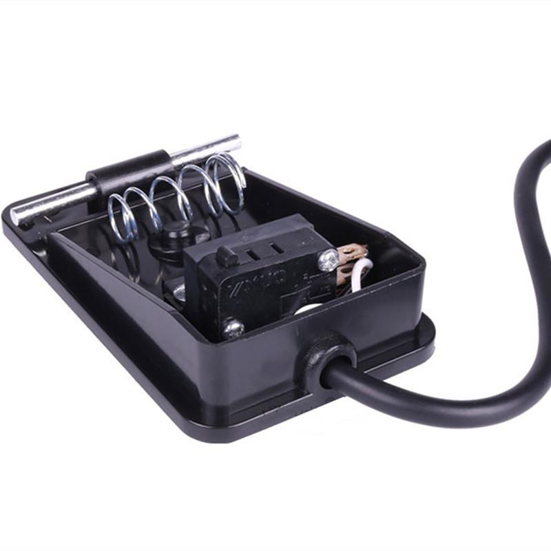 Hetkellinen jalkaohjain poljinkytkin sähköinen jalkakytkin  ac 250v 10a 1 no 1 nc spdt