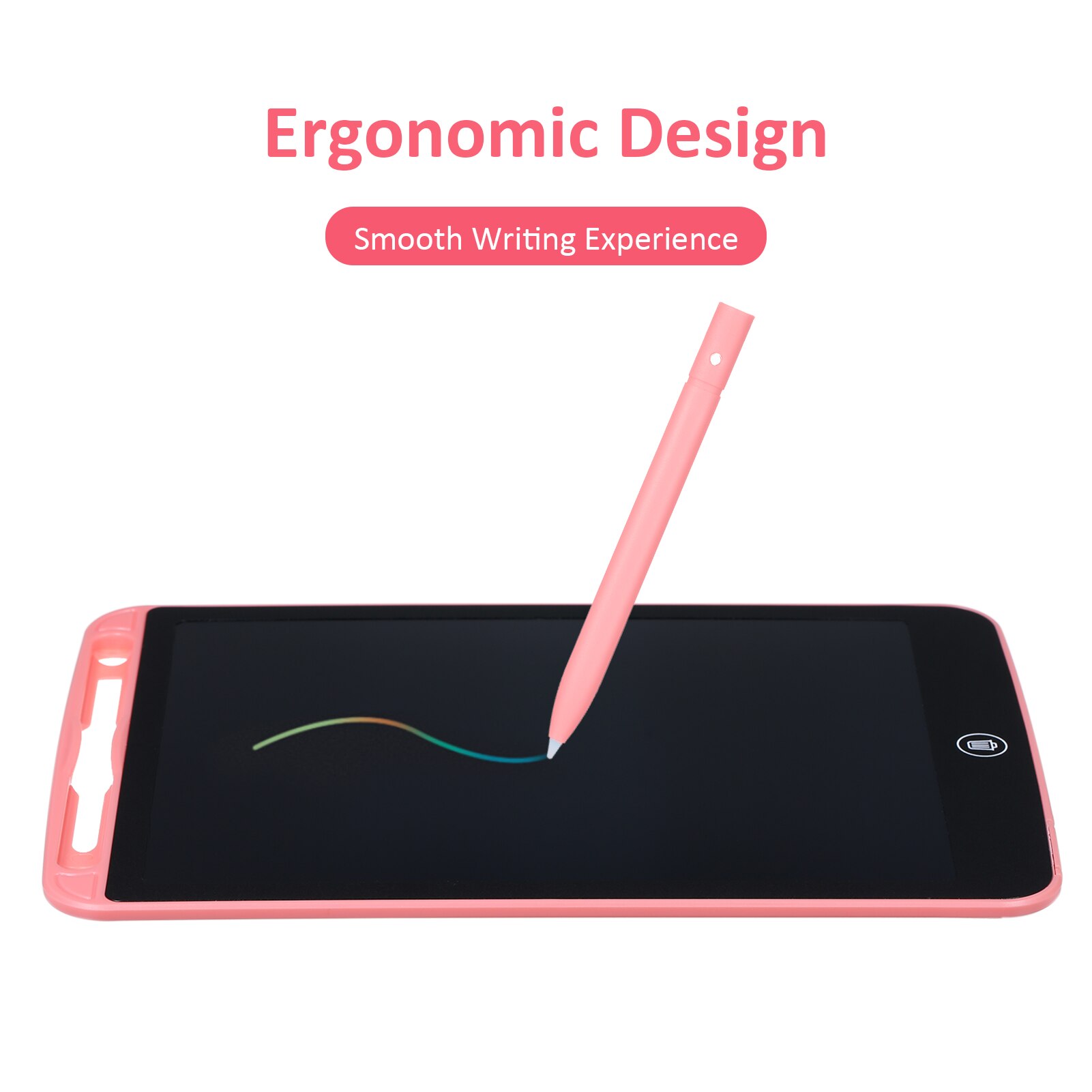 10-Inch LCD Writing Tablet - Reusable Electronic Drawing Board with Stylus Pen