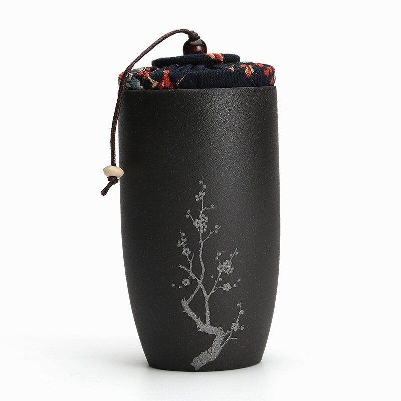 TANGPIN ceramic tea caddies tea canisters chinese kung fu tea accessories: Style D