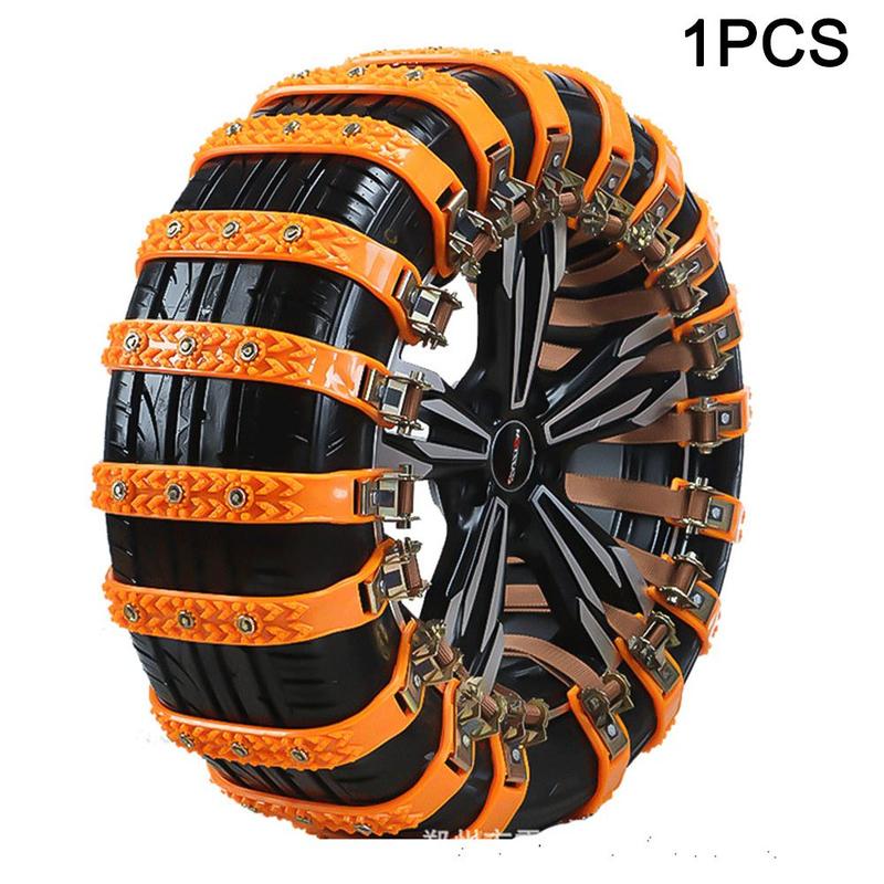 1Pcs Car Anti-skid Chain Winter Universal Auto Tire Anti-skid Chains Outdoor Emergency Chain For Van Car Off-road Vehi L6M5: Default Title