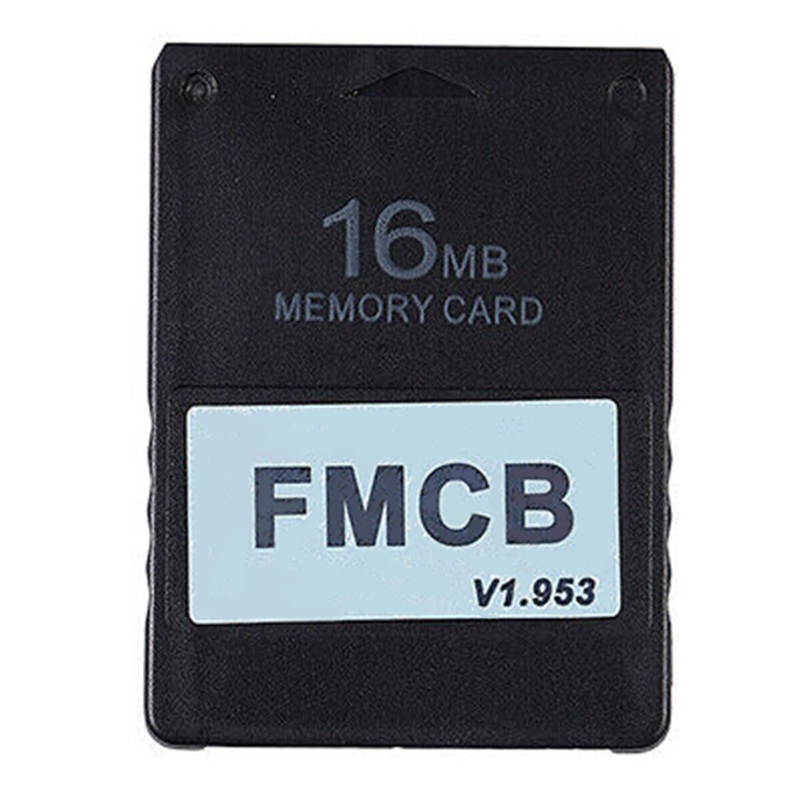 FMCB v1.953 scheda di memoria per PS2 Free McBoot Card 8MB 16MB 32MB 64MB OPL MC Boot Program Card sostituzione: Argento