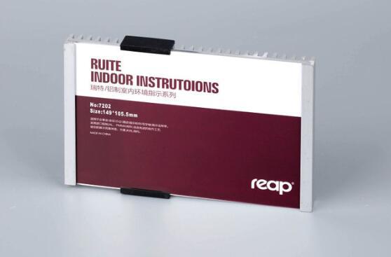 Office Indoor Horizontal Vertical Wall Mounted Sign Holder Display INFO Label Holder Room Door Sign Bulletin Board Picture Frame: inner size 149x105mm