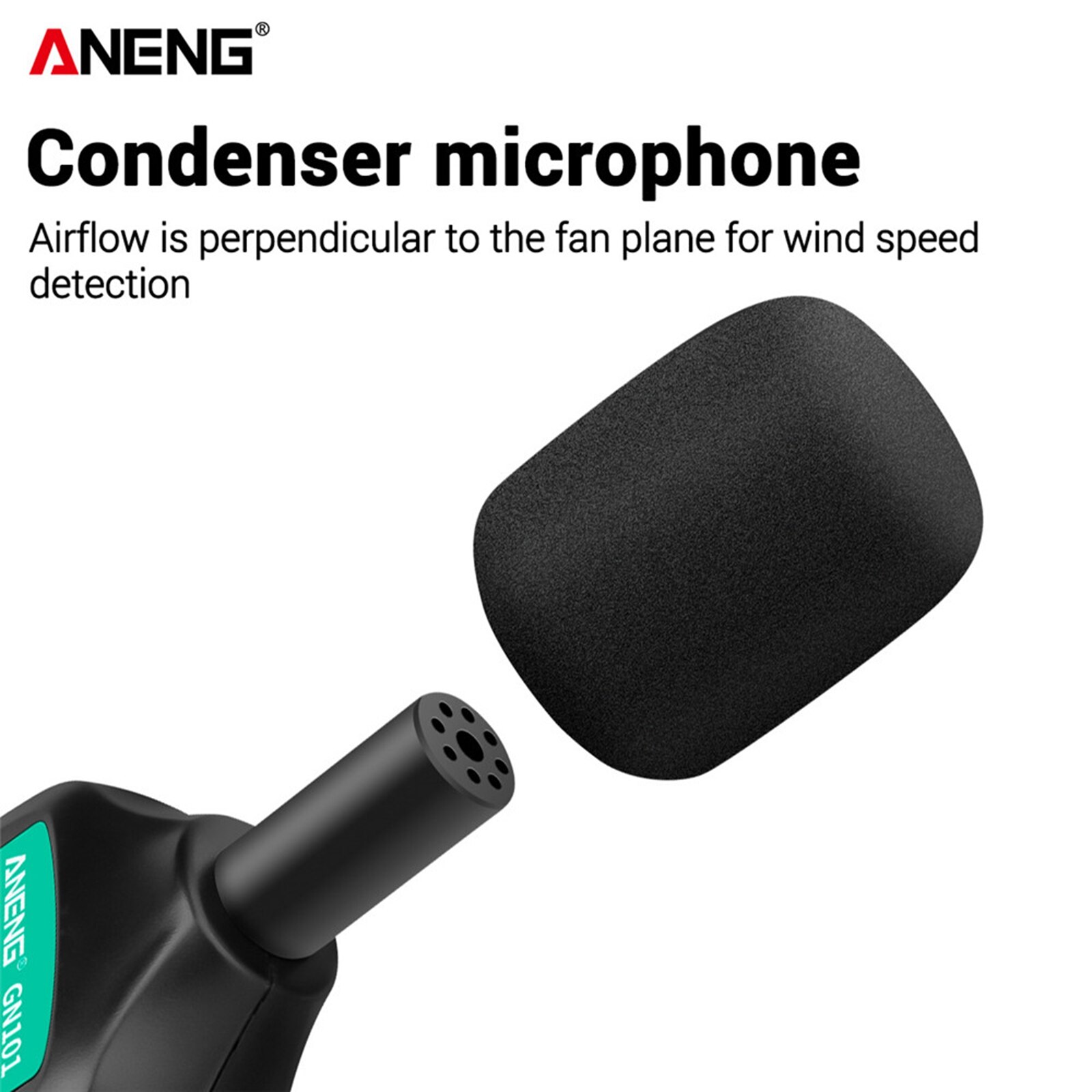 Aneng GN101 Digital Sound Level Noise Meter Meting 35-135db Decibel Detector Audio Tester Mini Sound Meter Sonometros