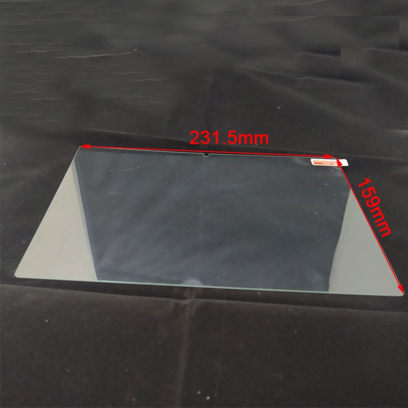 Myslc Universal Tempered Glass Film Screen Protector for 10" 10.1" inch tablet: 231.5X159mm