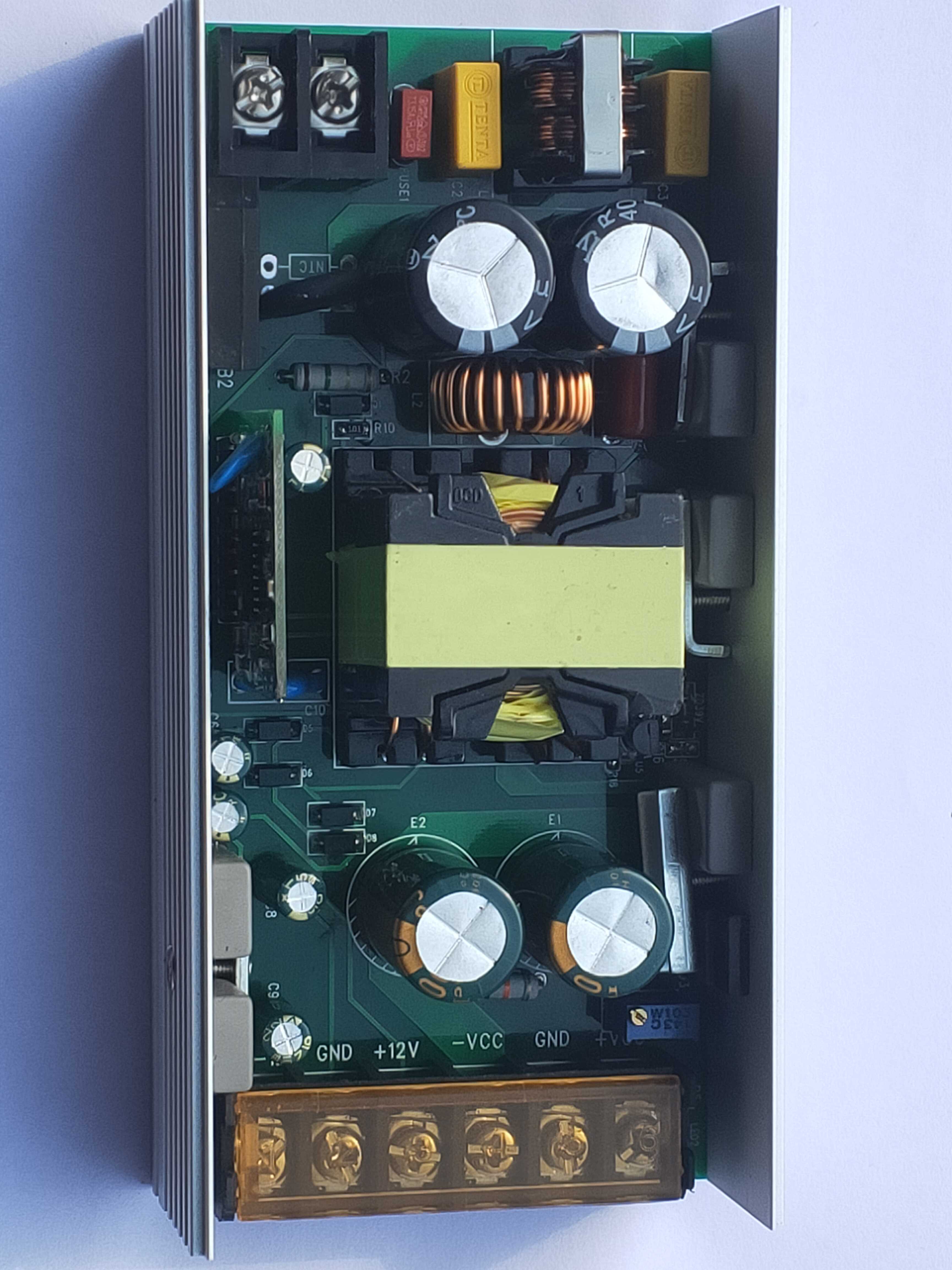 Wysokowydajny wzmacniacz mocy LLC zasilacz impulsowy audio 600W dostrajanie plus-minus36-50V pierścień wymiana krowy