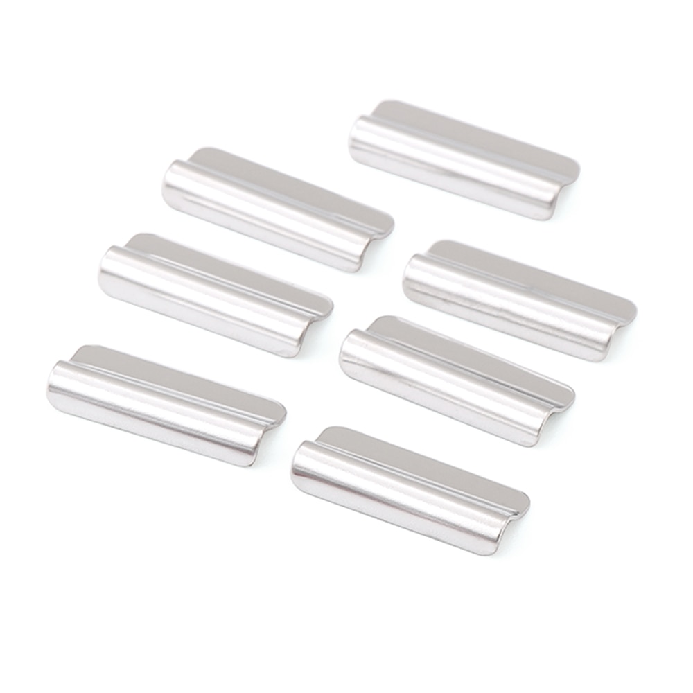 Rvs 7 stuks auto raam lift schakelaar knop chromen afwerking voor ford fiesta, auto sticker auto accessoires