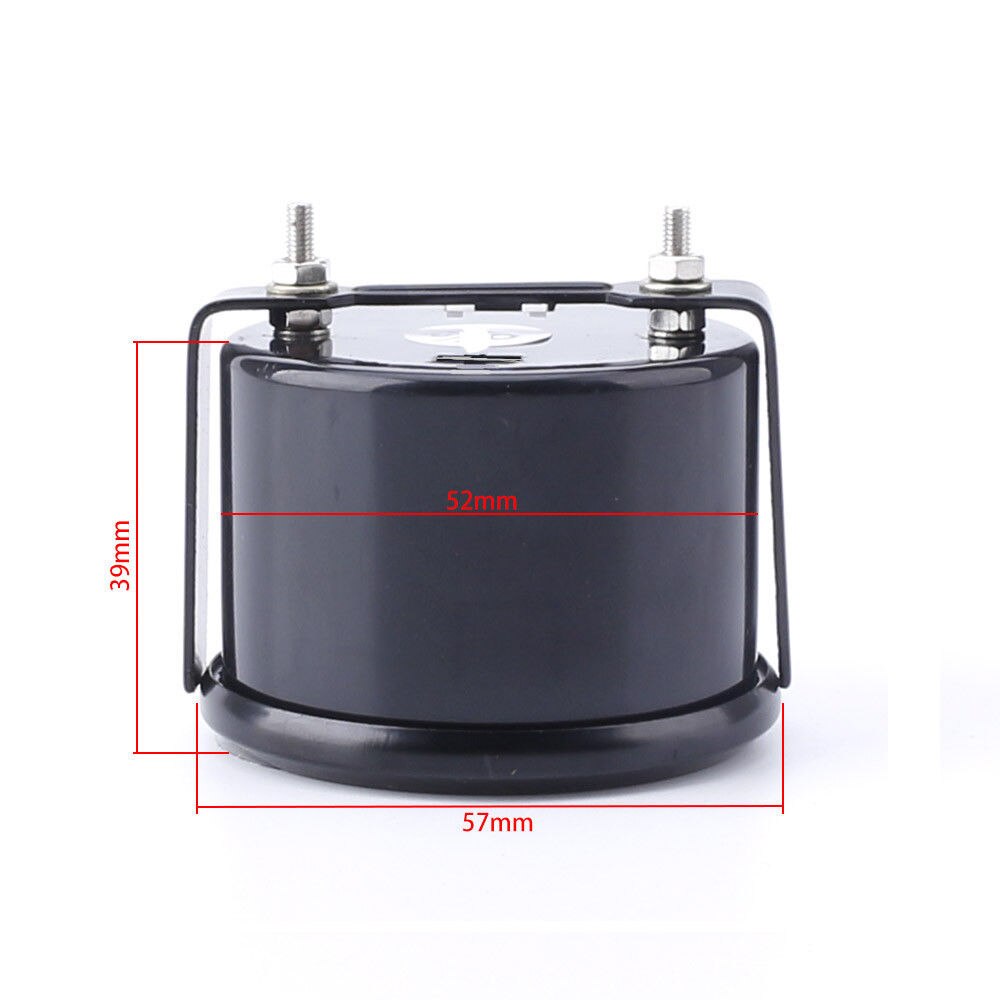 2" 52mm Car Voltmeter Digital led Volts Gauge Black Voltage gauge/Dragon Gauge