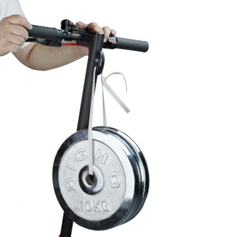 2 juegos para accesorios de patinete eléctrico Xiaomi Mijia M365, 1 Juego de gancho de patinete y 1 juego de Cable organizador hebilla Cabl