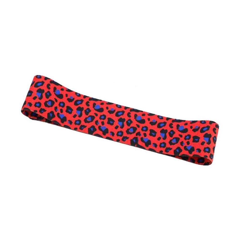 Bandes de résistance de hanche de léopard imprimées bandes élastiques d'exercice de jambe de butin pour le Yoga de forme physique étirant l'équipement d'entraînement d'entraînement: BM