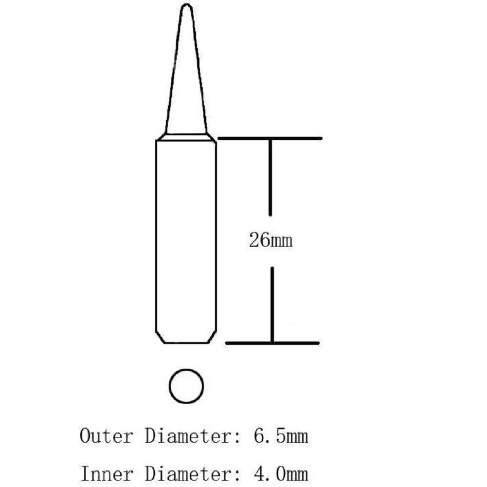 10Pc 900M Soldeerbout Tips Voor Hakko 936 937 907 Atten Quick Aoyue Yihua 3010-XTS X-Tronic modellen