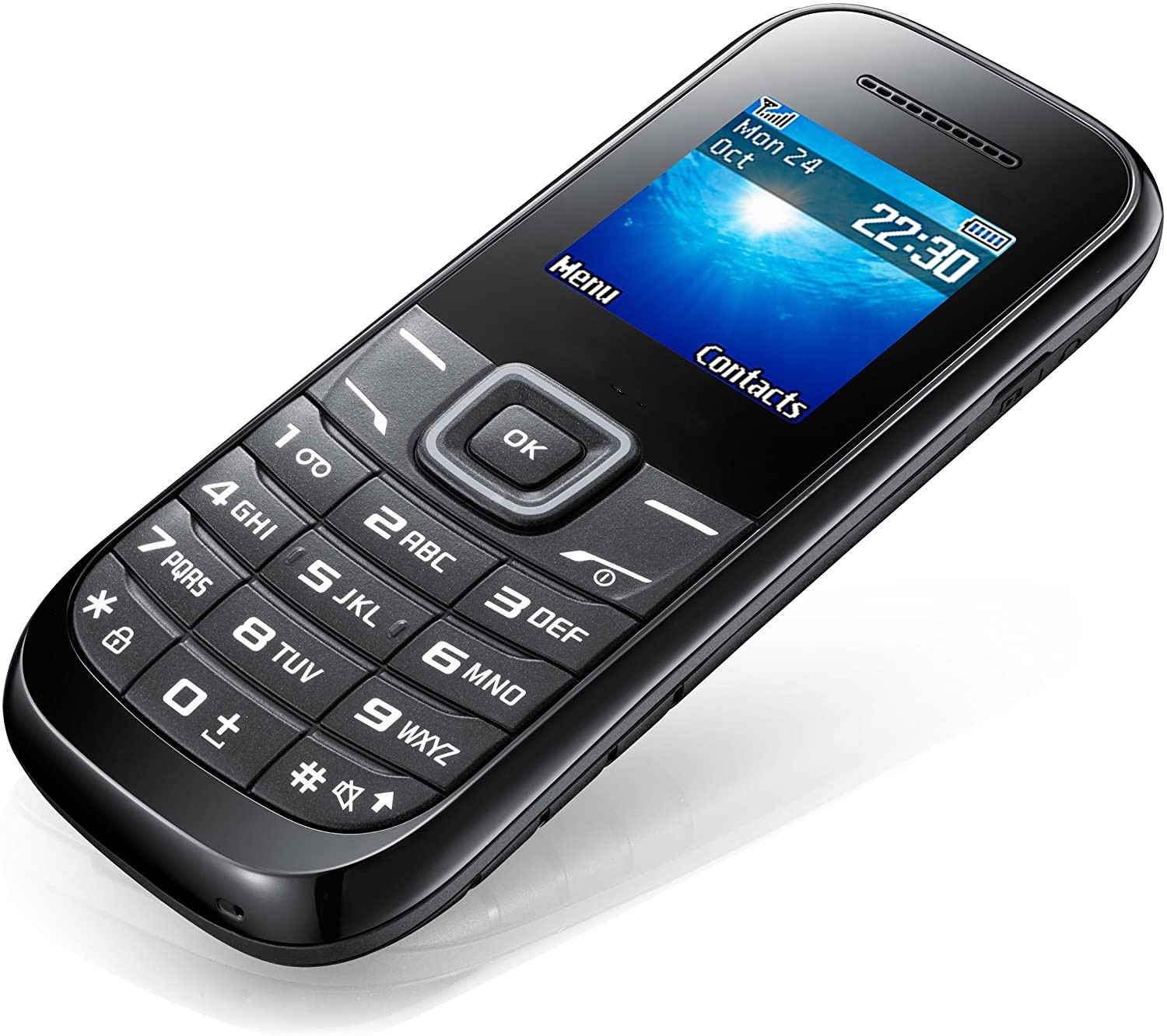 E1200 1.52" Celulares 2G GSM 900 / 1800 Unlocked Original Cellphones NOT FOR USA Black Mini Mobile Phones