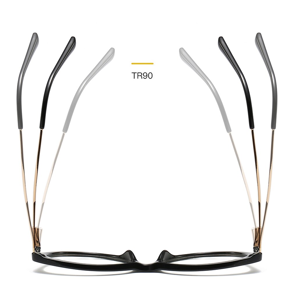 Peekaboo red leopard retro cat eye glasses frames for women half metal ladies optical glasses transparent accessories