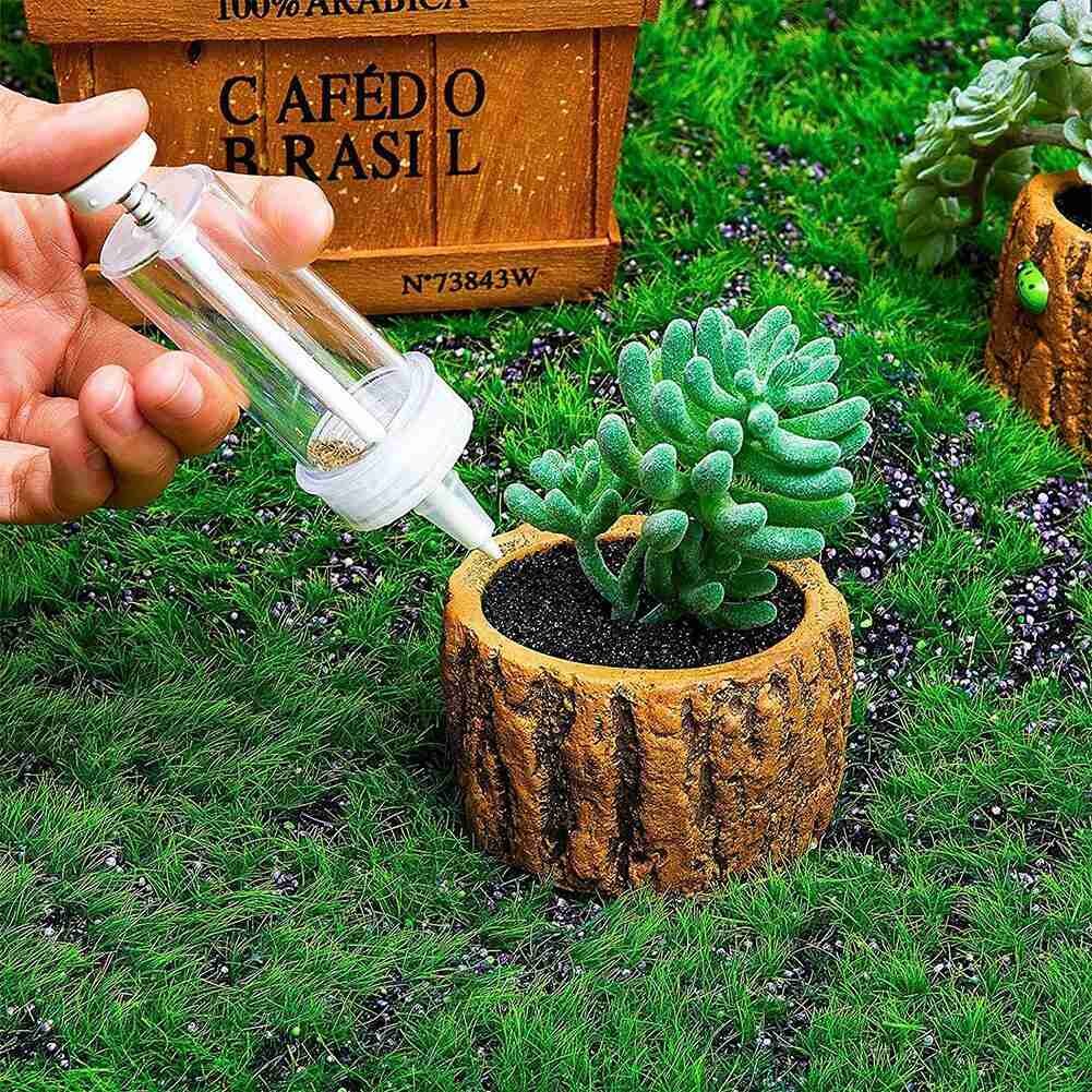 Hand Plastics Farm Garden Gardening Supplies Mini Sower, Hand-held Garden Sowing Supplies Sowing Tool
