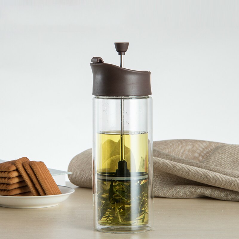 Bodum draagbare reis french press geurende theepot dubbelwandig glas café werk kantoor koffiezetapparaat druppelaar dolce gusto