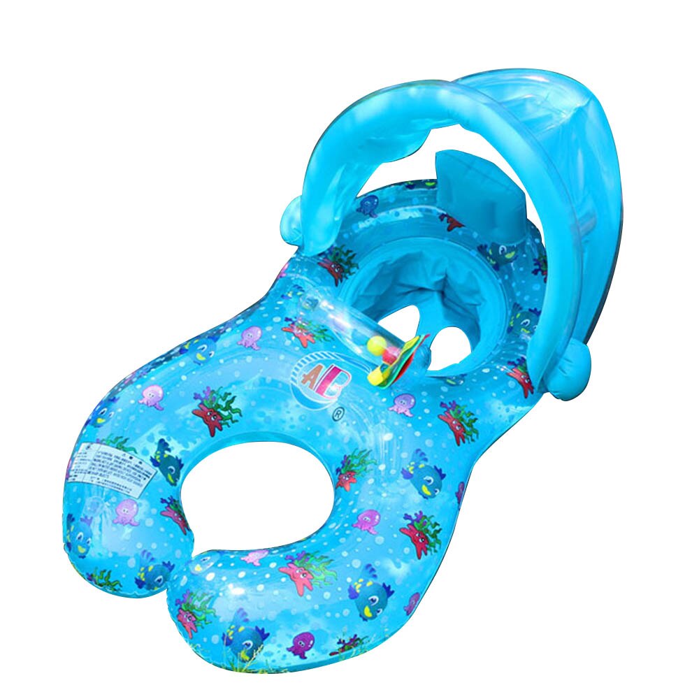 Moeder Kind Opblaasbare Ring Zwemmen Cirkel Baby Float Opblaasbare Swimtrainer Dubbele Vlot Ringen Speelgoed Zwembad Accessoires: 3