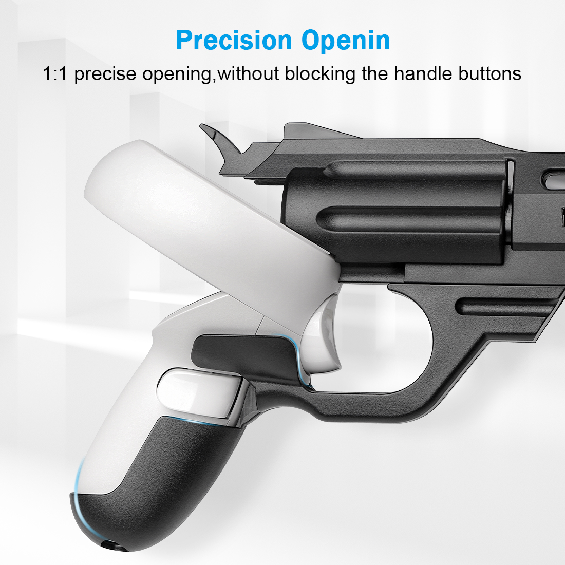 For Oculus Quest 2 Gun Stock Enhanced FPS Gaming Experience VR Game Gun Case Controllers For Oculus Quest 2 Quest2 Headset