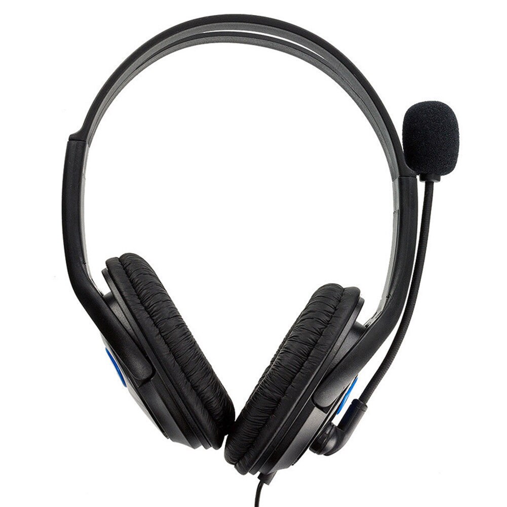 Przewodowe zestawy słuchawkowe z mikrofonem izolacja hałasu słuchawki 40mm sterownik bas Stereo dla Sony PS3 PS4 Laptop komputer dla graczy słuchawki