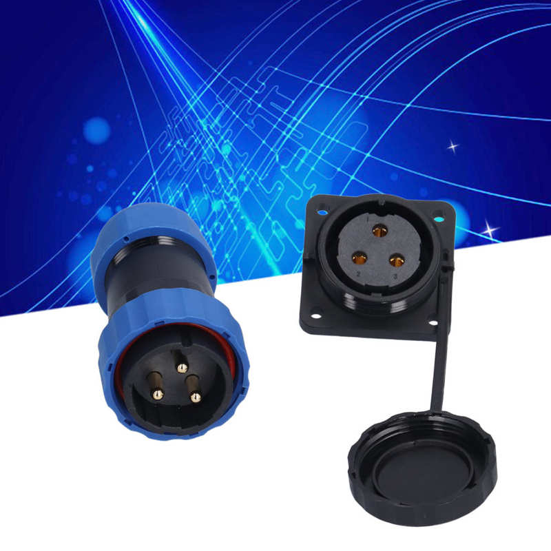 Industrial Socket Waterproof Connector Square for Equipment