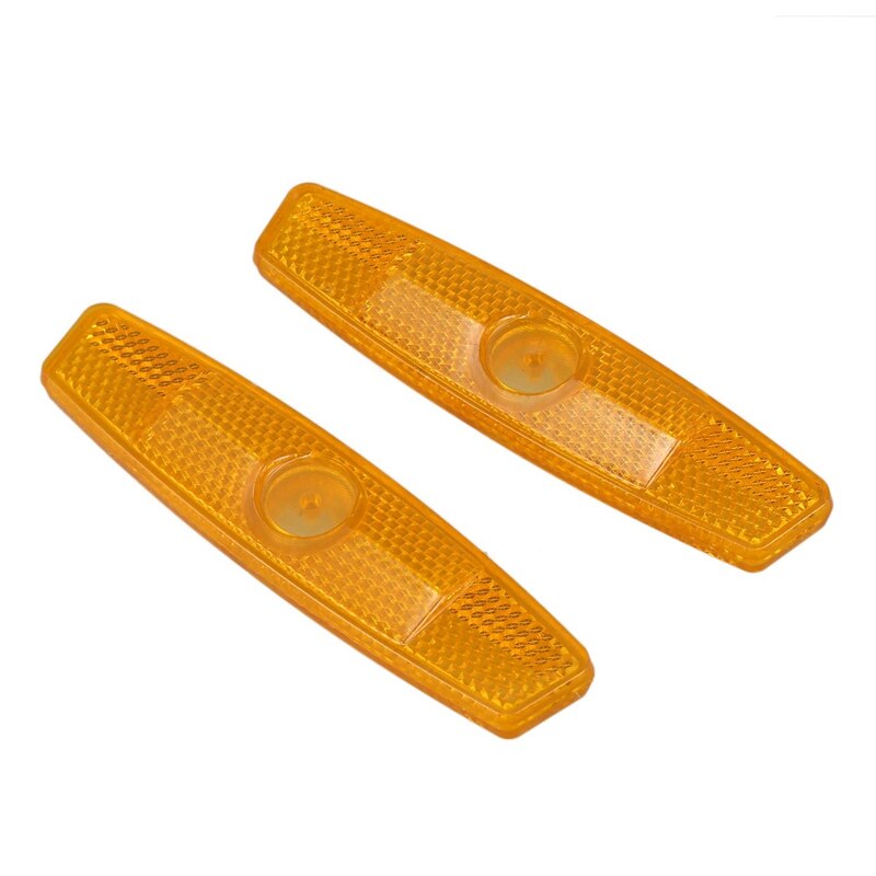 Fiets Wheel Spoke Reflectoren Reflecterende Veilig Mountain Road/Geel/1 Paar