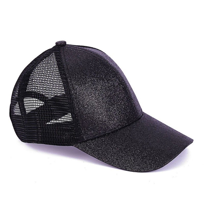 Kinderen Paardenstaart Baseball Cap Zomer Zonnehoed Outdoor Sport Mesh Cap: LB