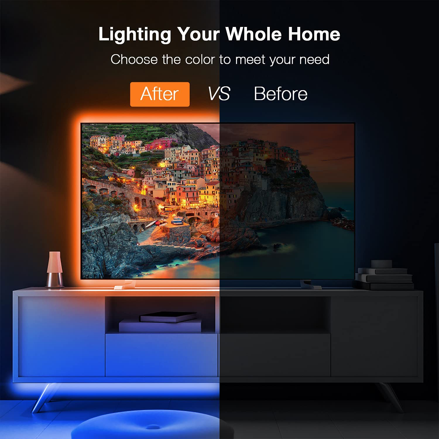 5V Strips Led Lights RGB 5050 Lights Flexible Ribbon Led Room Light Remote App Control Tape Diode Lights for Room Home Decor