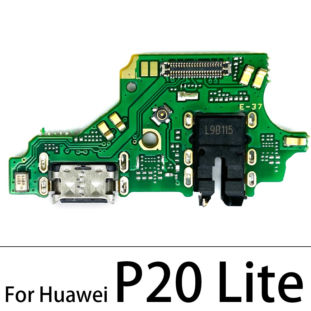 puerto de carga USB, cargador, conector, placa flexible para Huawei P9, P10, P20, P30, P40 Lite E Pro Plus: P20 Lite