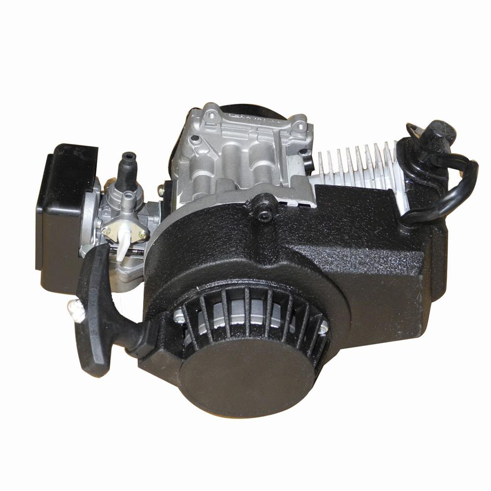 1E44-6 49cc 2 stroke engine with gearbox for mini dirt bike,Pocket bike,Mini atv,Easy pull starter