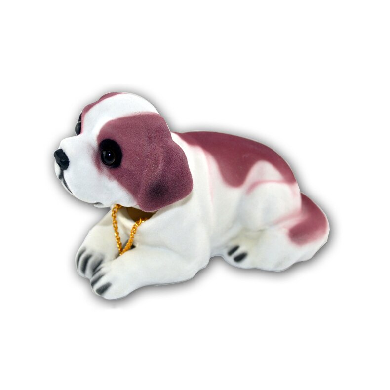 Auto Pop Husky Beagle St Bernard Schudden Hoofd Hond Decoratie Auto-interieur Decoratie Leuke Tafelblad Ornament: St Bernard