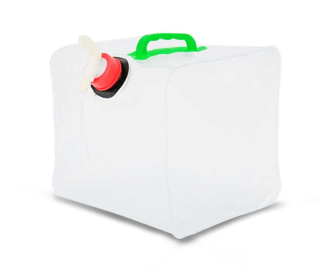 Outdoor Folding Water Bag Large Capacity Portable Water Bag Big Container Kettle Plastic Bucket Camping Equipment Supplies