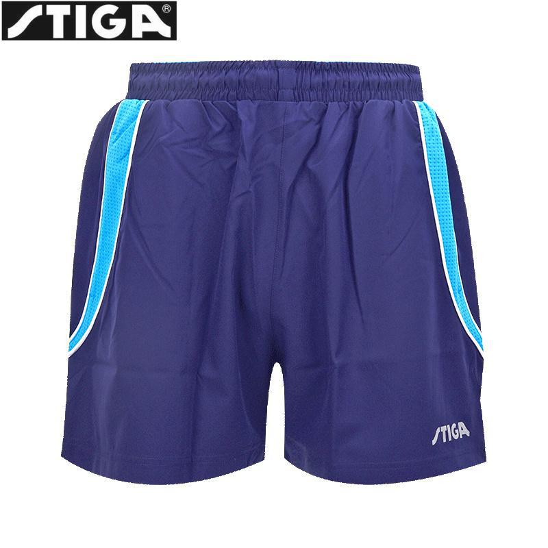 Stiga-pantalones cortos de tenis de mesa para hombre y mujer, ropa deportiva de secado rápido, camisetas deportivas de Ping Pong, Ca 72121: CA-72121 / XL