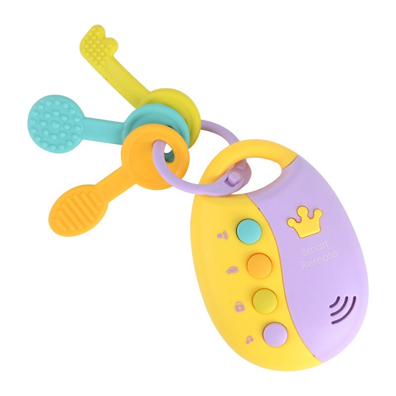 Baby Light & Muzikaal Speelgoed Met Bijtringen Set Sleutels Voor Een Auto Elektrische Speelgoed Voor Baby 2-4