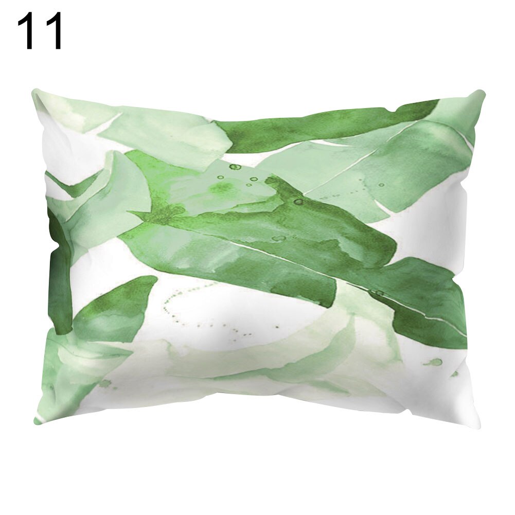 50cm*30cm kat blomst fugl himmel blad kamera pude hjemme stol sofa indretning håndvaskbar ingen lugt letvægts pude: 11