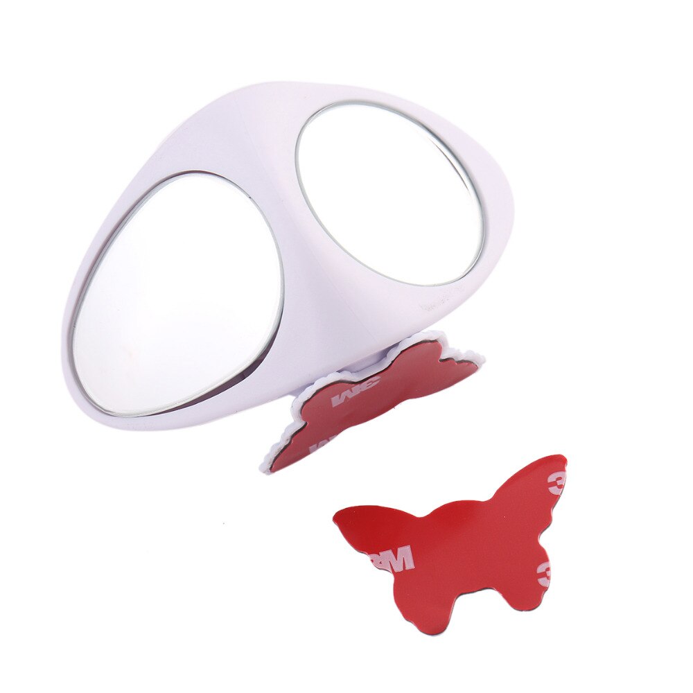 360 graden draaibare 2-zijdige auto dodehoekbolle spiegel Automobiel Exterieur Achteruitrijcamera Parkeerspiegel Veiligheidsaccessoires