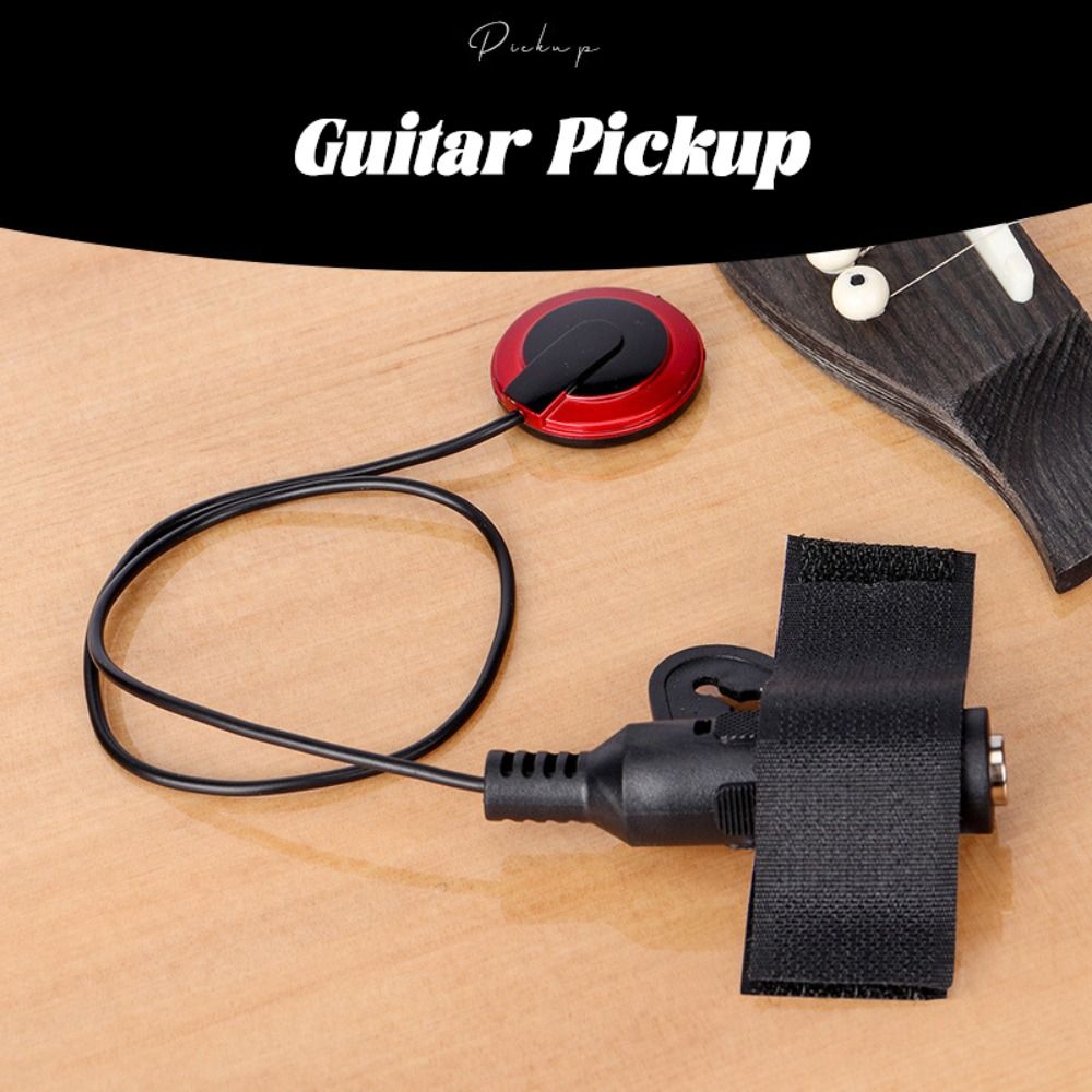 JEParts-Microphone de contact piézo, plastique et métal, facile à installer, violon 514-plus, clip
