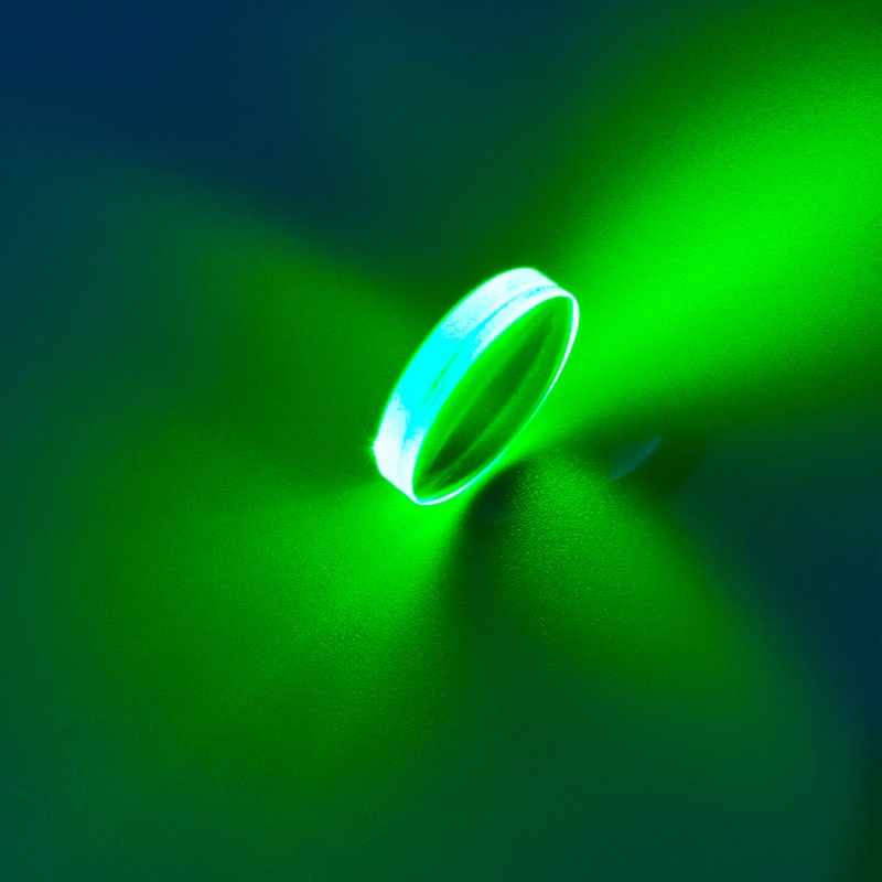 Optical Lens Diameter 20mm Focal Length 75mm Achromatic Lens Glued Lens