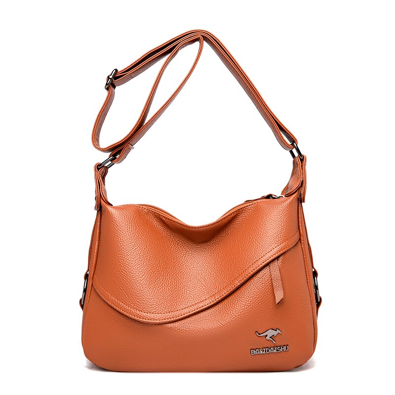 Couleur Unie Doux En Cuir PU Sacs À Bandoulière pour Femmes Dames Sac de Banlieue Décontracté Sac À Bandoulière: Yellow
