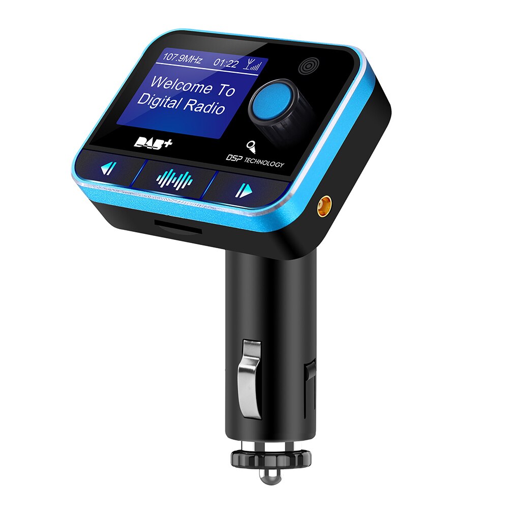 DAB Digital Radio Adapter Stereo FM Transmitter Practical Car Bluetooth Wireless Auto MP3 Player USB Charger Modulator