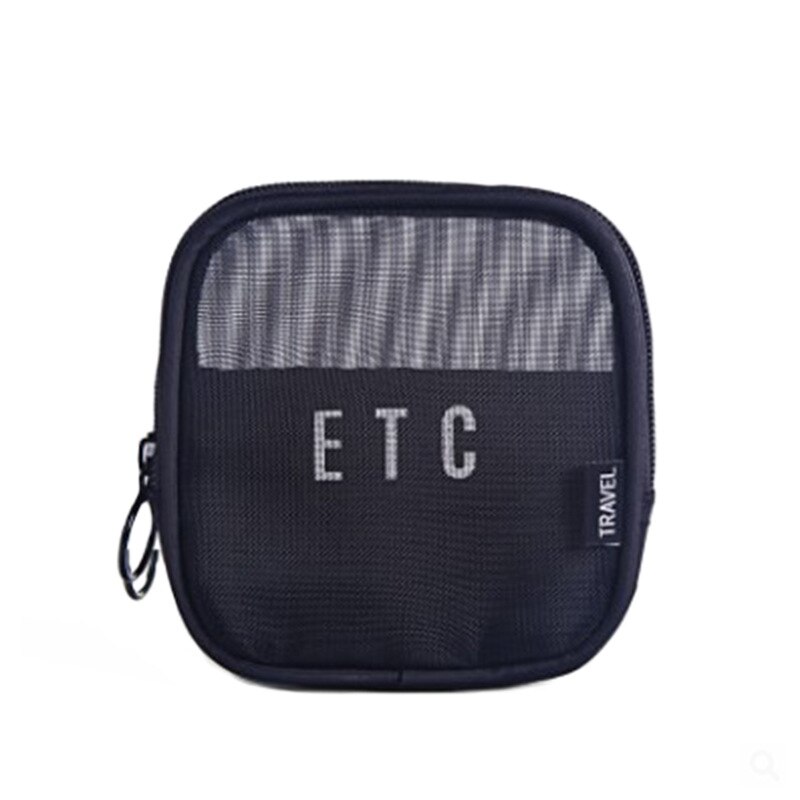 Vrouwen reizen kleine grote cosmetische tas set make-up mesh toilettassen mannen was organizer etui case nodig vrouw